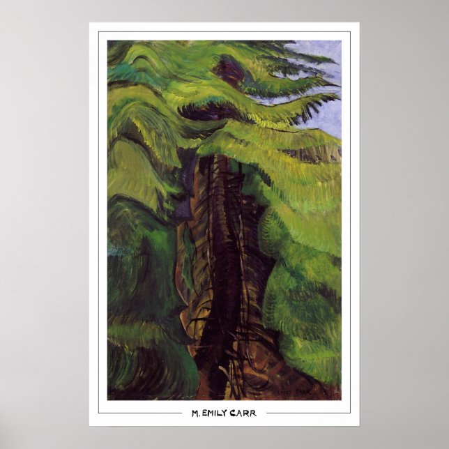 Póster Emily Carr Zedign Art Poster #383 (Frente)