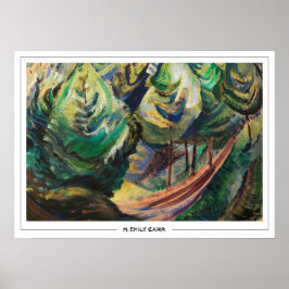 Póster Emily Carr Zedign Art Poster #6