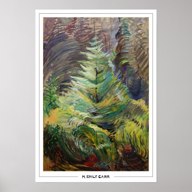 Póster Emily Carr Zedign Art Poster #64 (Frente)