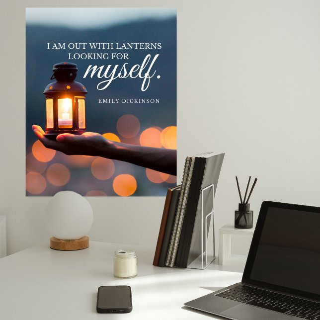 Póster Emily Dickinson Inspiradora tipografía de citas (Subido por el creador)