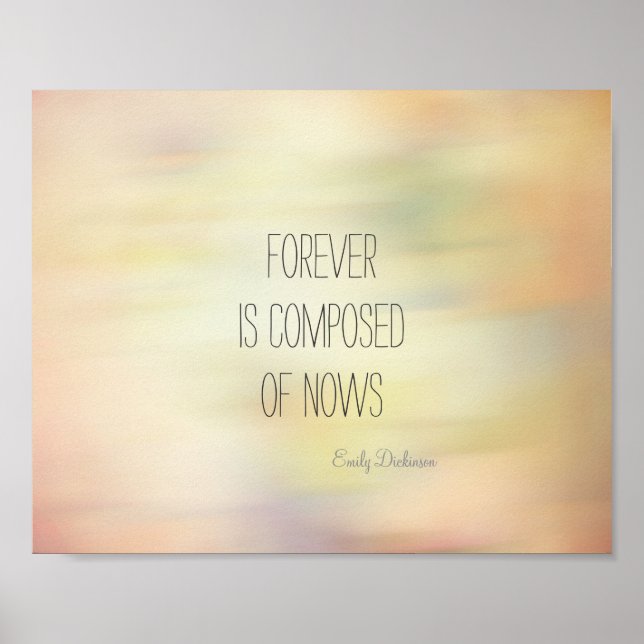 Póster Emily Dickinson poster de citas inspiradoras para  (Frente)