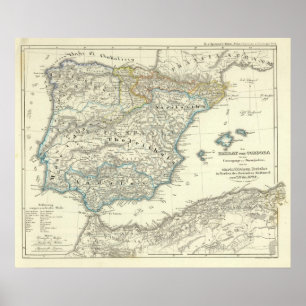 Póster Emirato de Córdoba hasta la destrucción