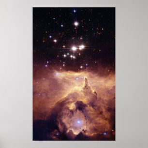 Póster Emisión nebulosa NGC 6357.