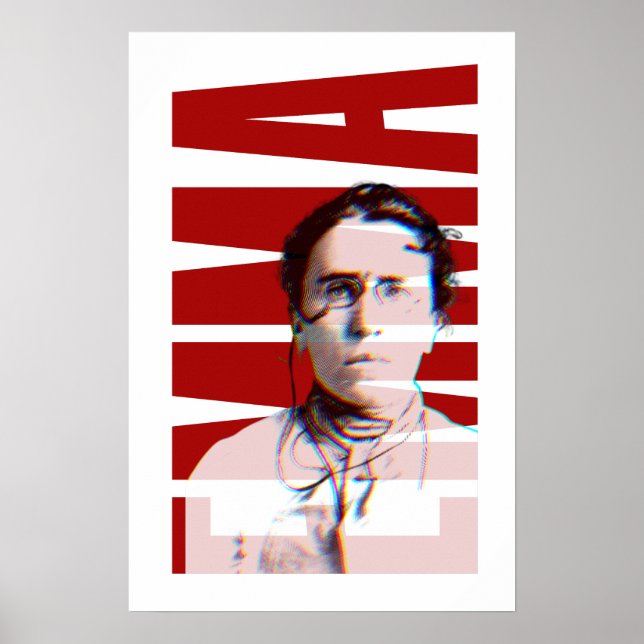 Póster EMMA Goldman, historia feminista anarquista (Frente)