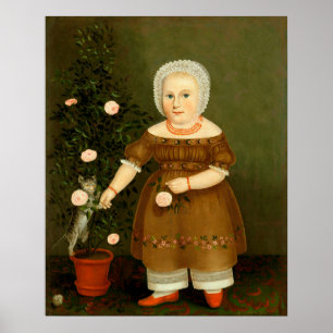 Póster Emma Homan por el ~ c.1844 de Juan Bradley