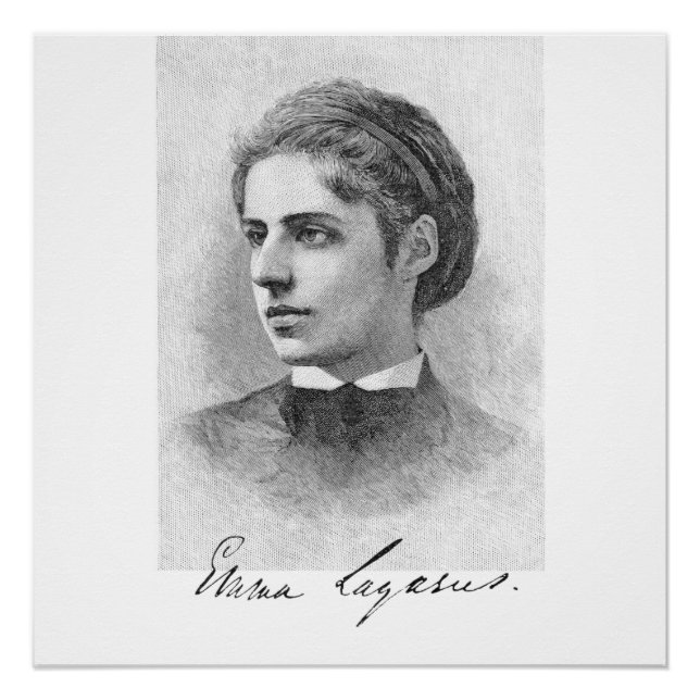 Póster Emma Lazarus (Anverso)
