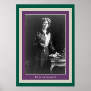 Póster Emmeline Pankhurst