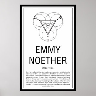 Póster Emmy Noéter Poster