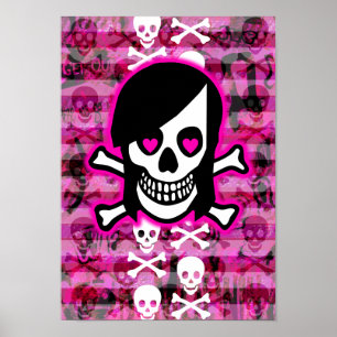 Póster Emo Chica Lover