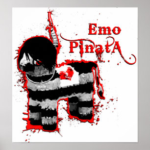 Póster emo pinata
