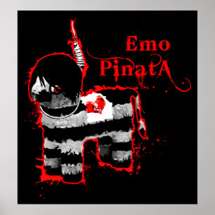 Póster emo pinata