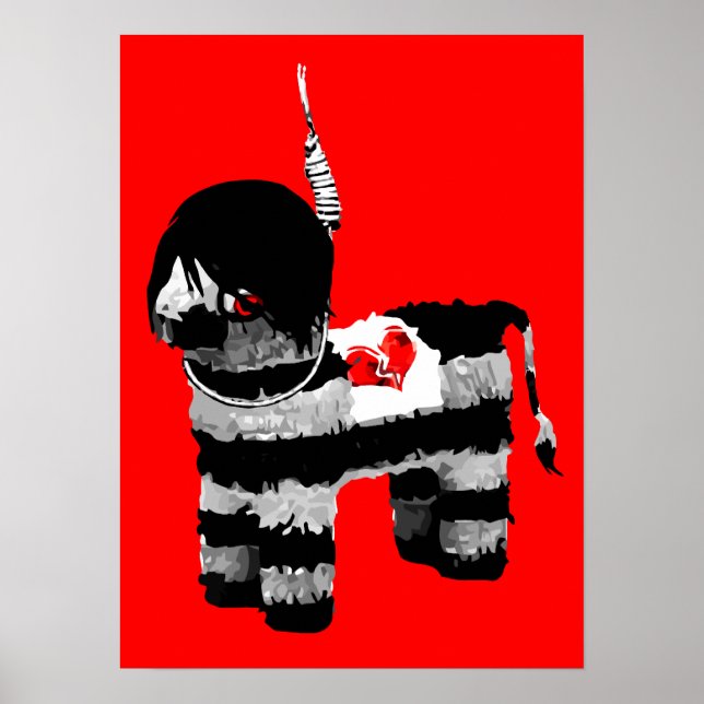 Póster emo pinata (Frente)