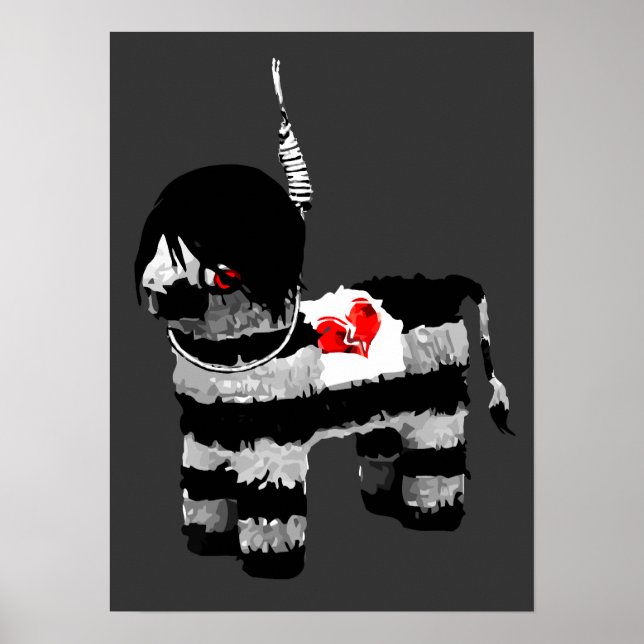 Póster emo pinata (Frente)