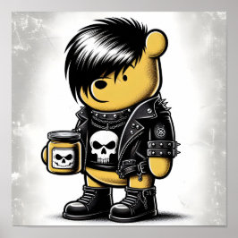 Póster Emo Winnie the Pooh 1