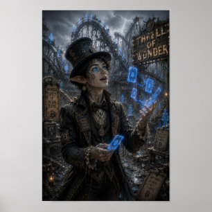 Póster Emoción / Mago / Montaña Rusa
