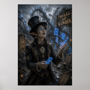 Póster Emoción / Mago / Montaña Rusa