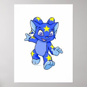 Póster Emocionado Starry Acara