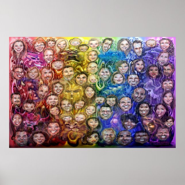 Póster Emociones entrelazadas (Frente)