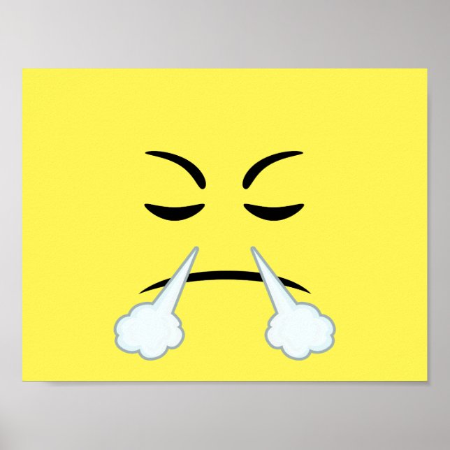 Póster Emoji al vapor (Frente)