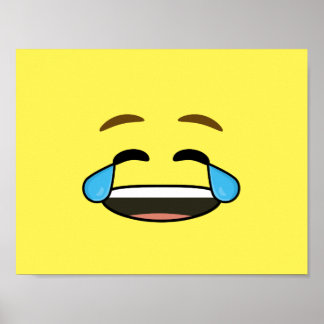 Póster Emoji de risas