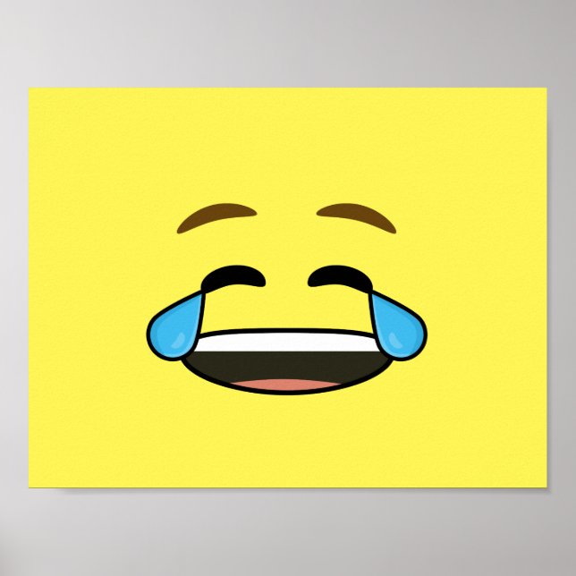Póster Emoji de risas (Frente)