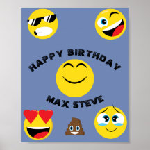 Emoji infantil Feliz cumpleaños