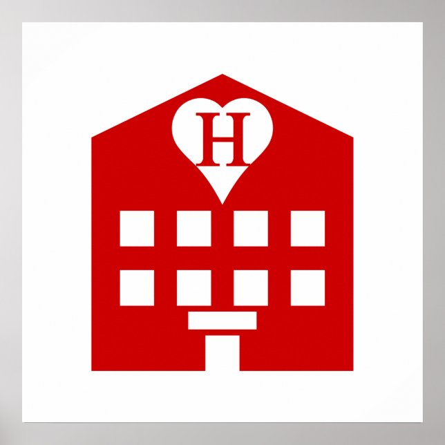 Póster Emoji japonesa del Love Hotel (Frente)