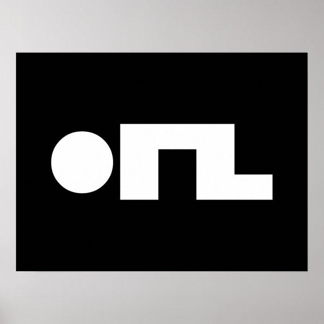 Póster EMOJI ORZ Emoticon Kaomoji (Frente)