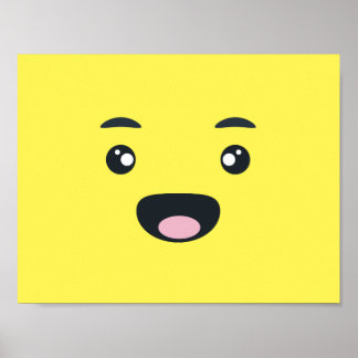 Póster Emoji sonriente