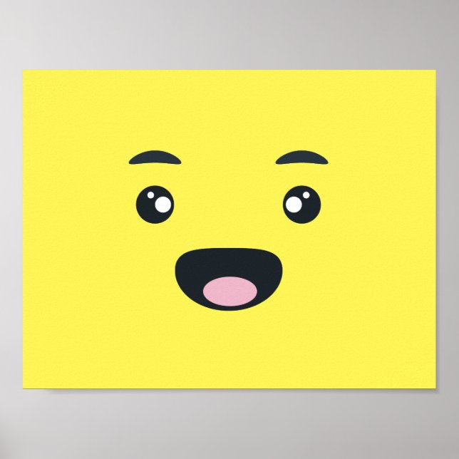 Póster Emoji sonriente (Frente)