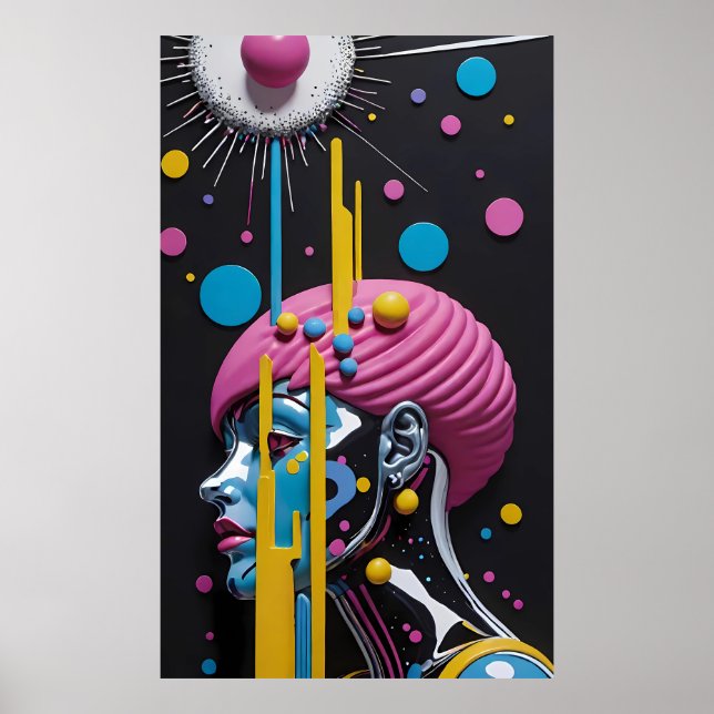 Póster empalme en el futuro - Ken Gage Art (Frente)