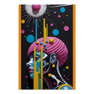 Póster empalme en el futuro - Ken Gage Art