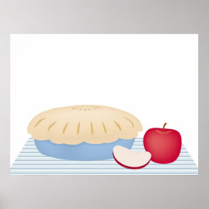 Póster Empanada de Apple hecha en casa