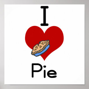 Póster Empanada del amor-corazón I