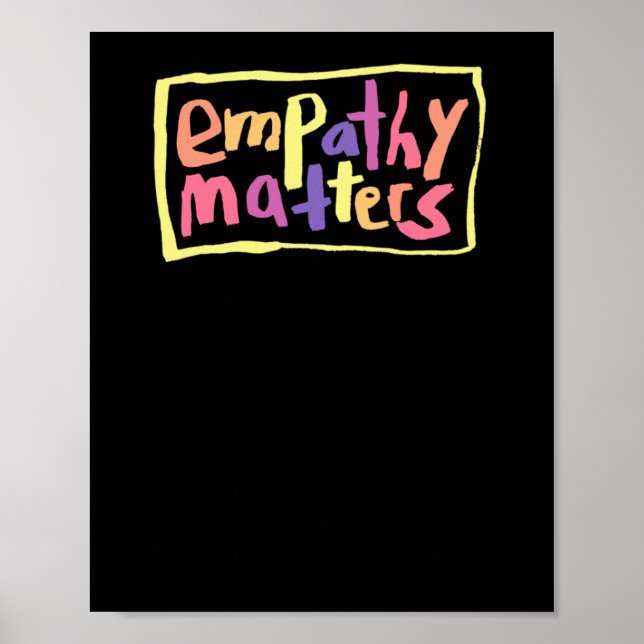 Póster Empathy S Pegatina1 (Frente)