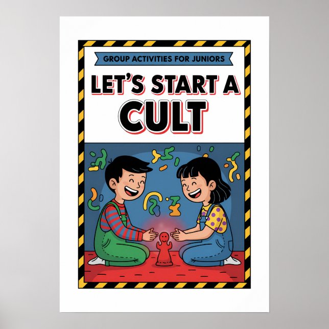 Póster Empecemos un club de culto (Frente)