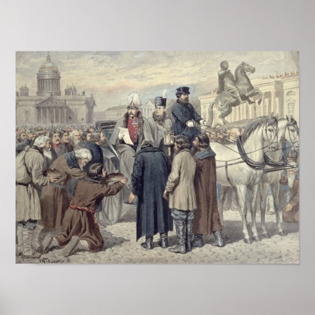 Póster Emperador Alexander I (Frente)