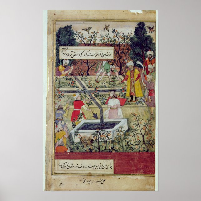 Póster Emperador Babur (Frente)