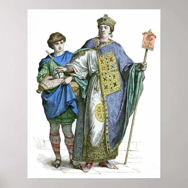 Póster Emperador bizantino (Frente)