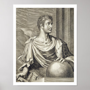 Póster Emperador de D. Octavius Augustus (ANUNCIO 63 A.C.