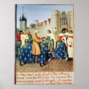 Póster Emperador de recepción Charles de Charles V IV