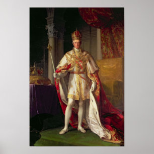 Póster Emperador Francisco II de Austria