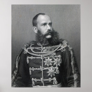 Póster Emperador Francisco José I de Austria