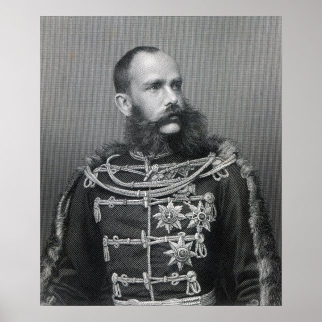 Póster Emperador Franz José I de Austria (Frente)