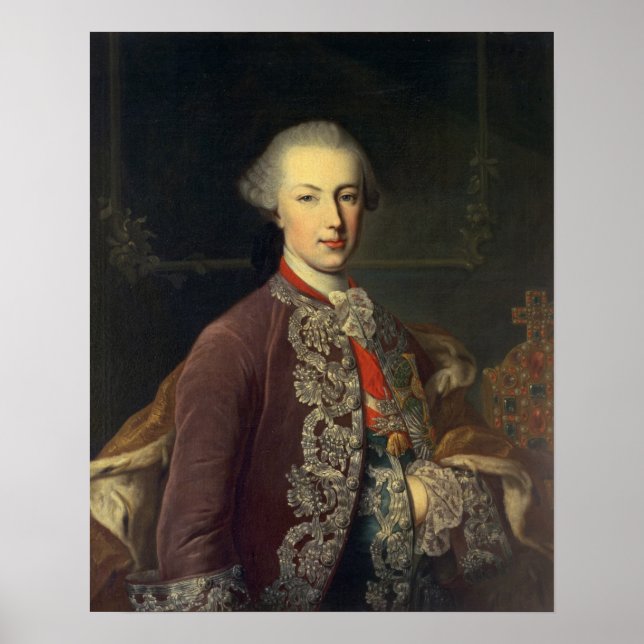 Póster Emperador José II de Alemania (Frente)