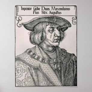Póster Emperador Maximiliano I de Alemania