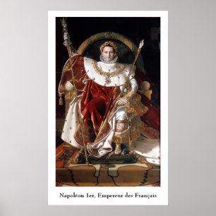 Póster Emperador Napoleón Bonaparte