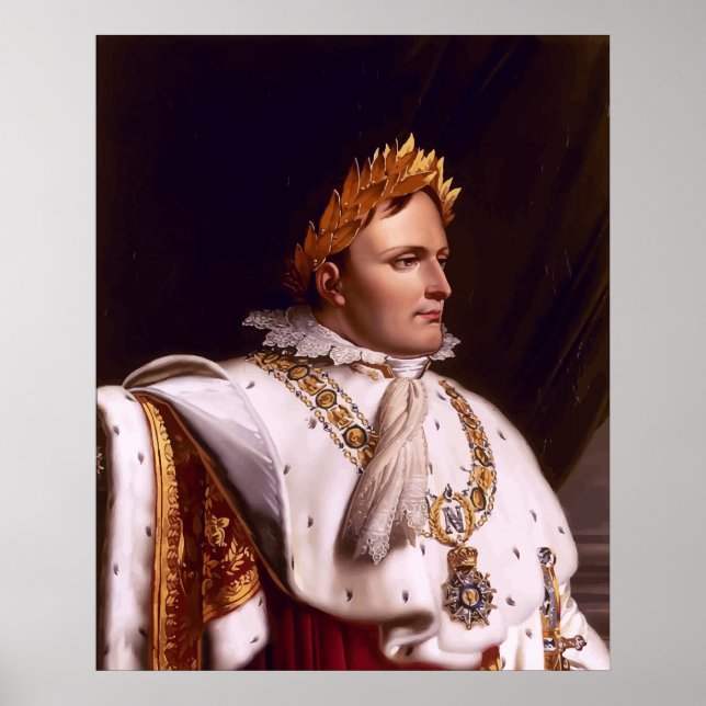 Póster Emperador Napoleón Bonaparte (Frente)
