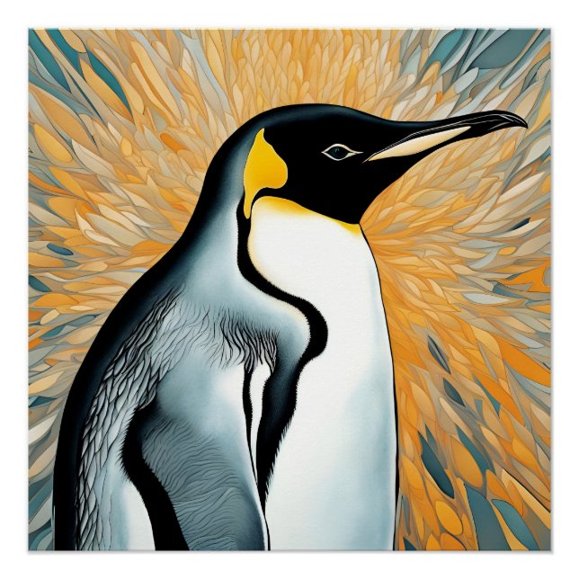 Póster Emperador Penguin (Anverso)