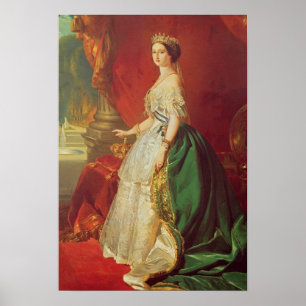Póster Emperatriz Eugenie